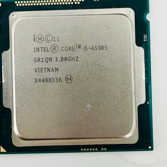 Lot Of 2 Intel Core i5-4590S 3.00GHz Quad Core 4th Gen CPU's SR1QN - Picture 5 of 6